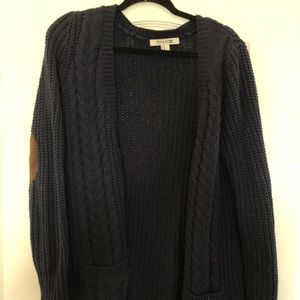 Navy cardigan